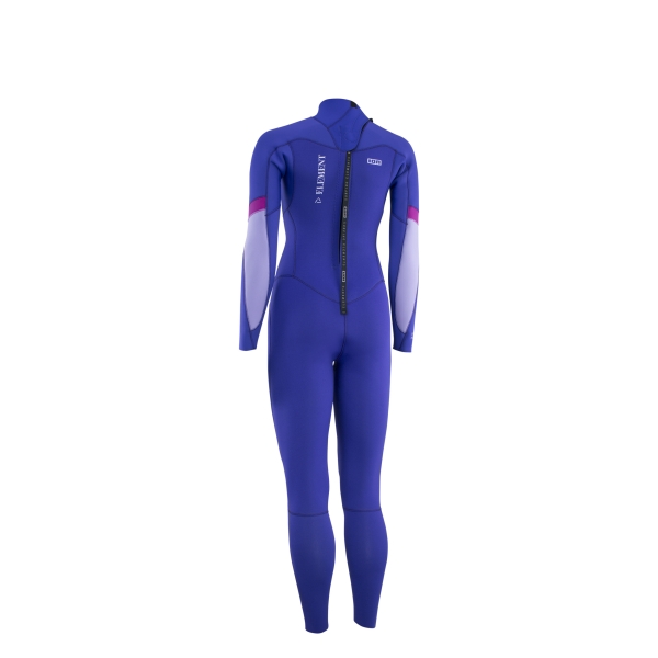 Produktbild ION Neoprenanzug Damen Element Backzip Concord-Blue 2023 Ansicht Rückseite schräg